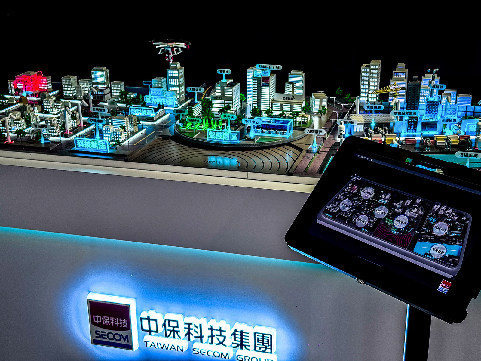 Wireless Tablet Control System